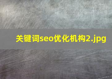 关键词seo优化机构