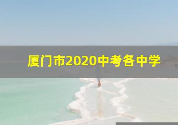 厦门市2020中考各中学