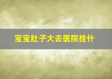宝宝肚子大去医院挂什