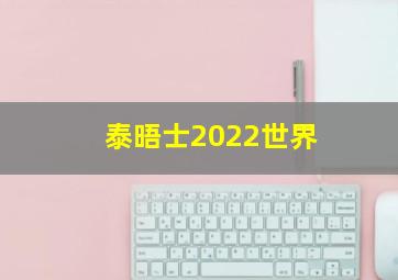 泰晤士2022世界