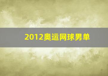 2012奥运网球男单