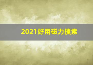 2021好用磁力搜索