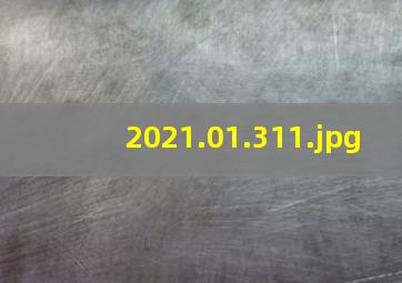 2021.01.31
