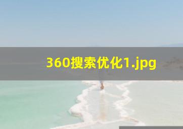 360搜索优化