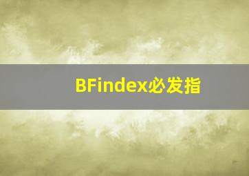 BFindex必发指