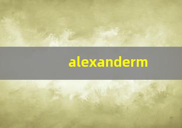 alexanderm