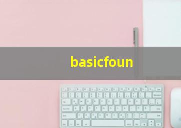 basicfoun