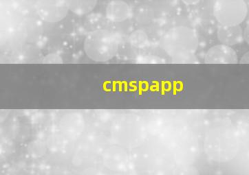 cmspapp