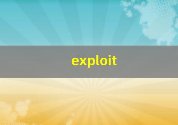 exploit 