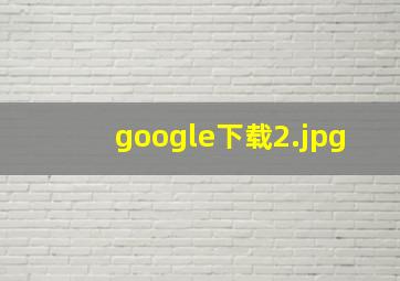 google下载