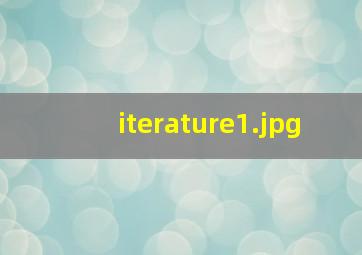 iterature