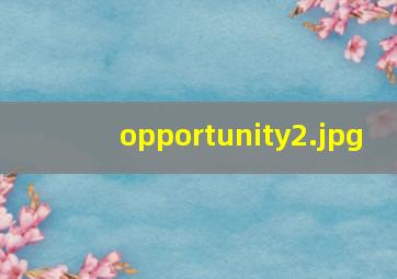 opportunity