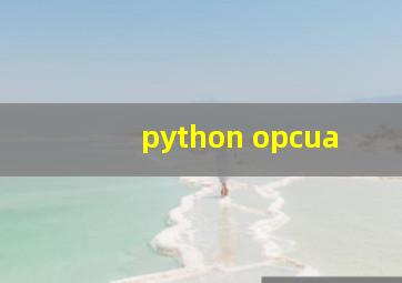 python opcua