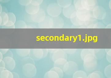 secondary