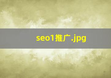 seo1推广