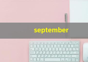 september