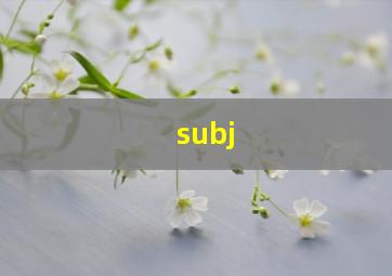 subj