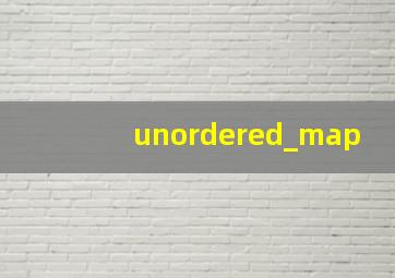 unordered_map