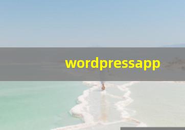 wordpressapp